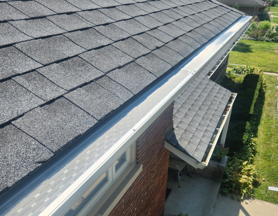Pair metal gutters with effective downspout placement